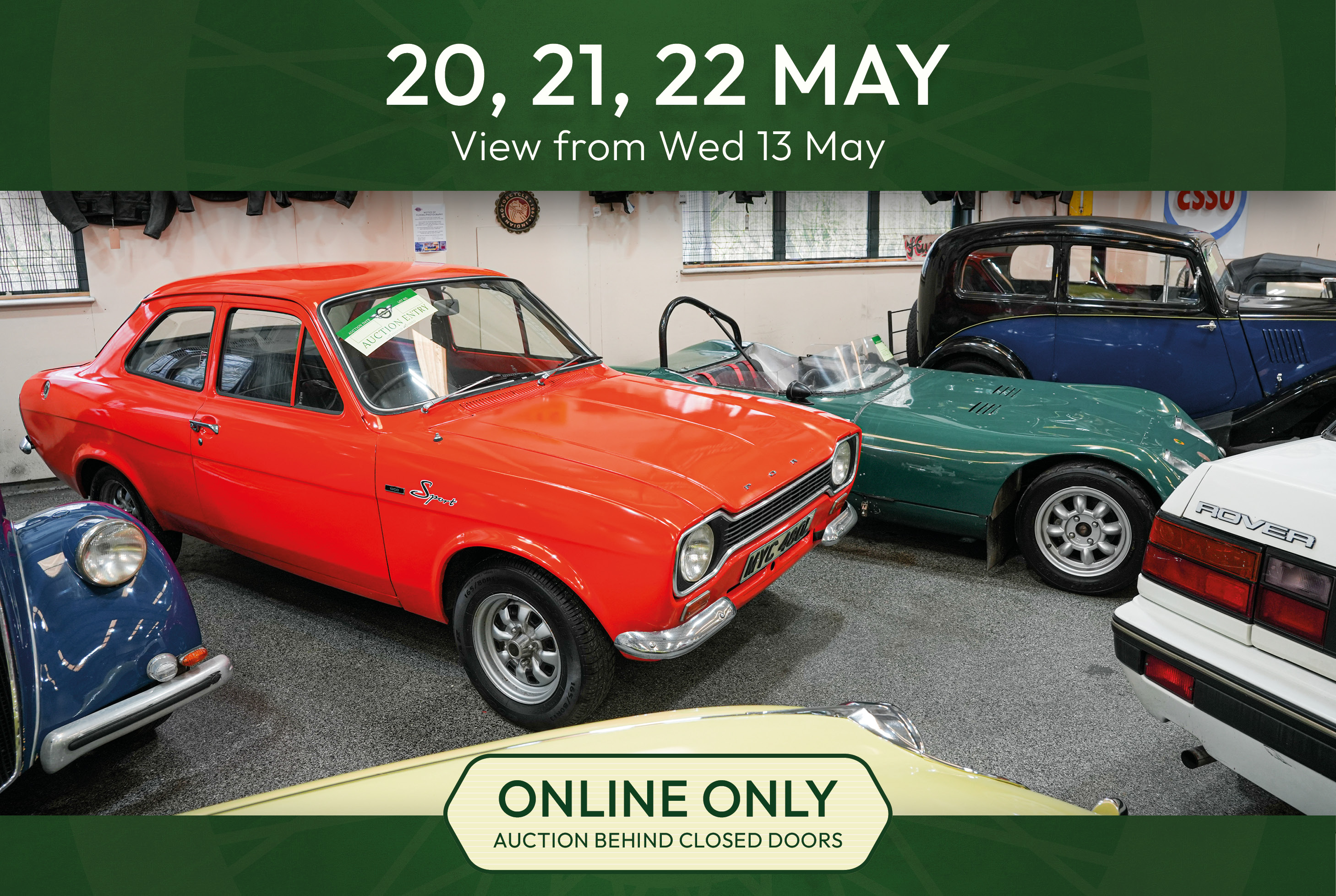 May Classic Vehicles & Memorabilia Auction